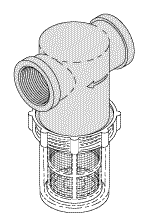 (image for) Midmark G10 SOLIDS COLLECTOR (1-1/2")