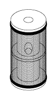 (image for) BullDog 550 OIL FILTER ELEMENT