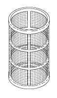 (image for) VacStar 8 SOLIDS COLLECTOR SCREEN (20 MESH)