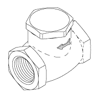 (image for) VacStar 8 CHECK VALVE (3/4")