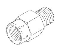 (image for) VacStar 8 CHECK VALVE (1/4" IN-LINE)