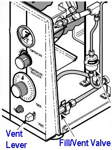 Fill/Vent Valve Location