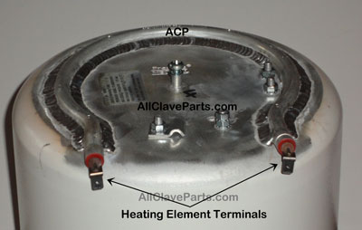 Picture of the Heating Element Located on the bottom of the Prestige 2100 & Kavoklave Autoclaves