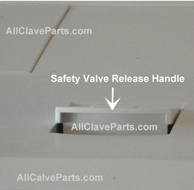 This is where you will find the Midmark Safety Valve Release