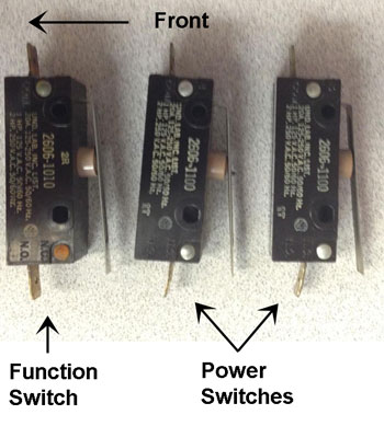 for Pelton & Crane PCS043 Function Switch 3 Lead 