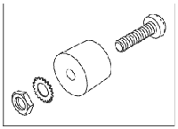 (image for) Eagle 10 & 10 Plus REAR RUBBER FOOT ASSEMBLY