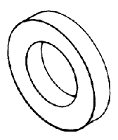(image for) Dynaclave 613R (576A) TEFLON WASHER