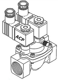 (image for) 3622 DUAL COIL SOLENOID VALVE