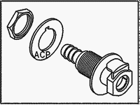 (image for) Delta 10 (AF) FEMALE QUICK CONNECT FITTING (GREY)