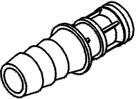 (image for) Delta 10 (AF) MALE QUICK CONNECT FITTING (GREY)