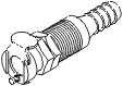 (image for) Statim 5000 FEMALE QUICK CONNECT FITTING (WHITE)