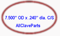 (image for) 750 DOOR GASKET (TEFLON ENCAPSULATED) (Door Seal)