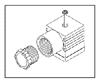 (image for) 2540EKA WIRE CONNECTOR WITH GASKET