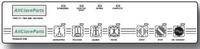 (image for) Midmark M11 DISPLAY OVERLAY (For Serial #GC & GD)
