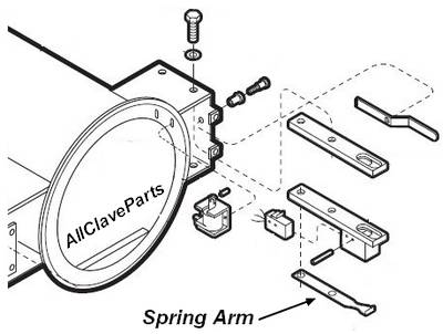 Midmark M9 Autoclave Spring Arm