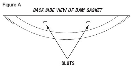 Midmark M11 Autoclave Dam Gasket