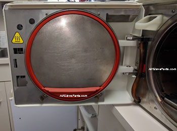 Inside Midmark Autoclave Chamber