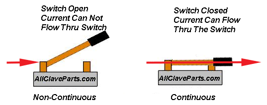 solid state relay circuit open vs closed