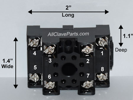 (image for) Magnaclave RELAY SOCKET (For Newer Models)