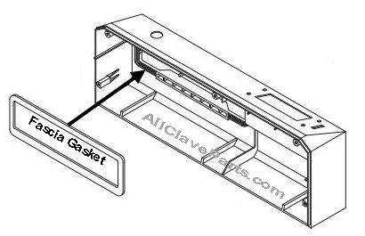 This Gasket Is Installed Inside the Front Cover Around The Cassette Bay Opening